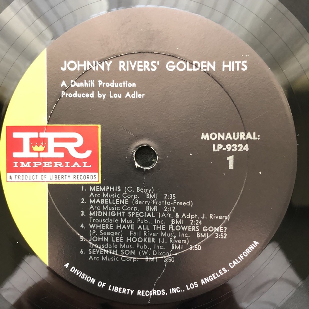 Johnny Rivers' Golden Hits '66 - Picture 2 of 7